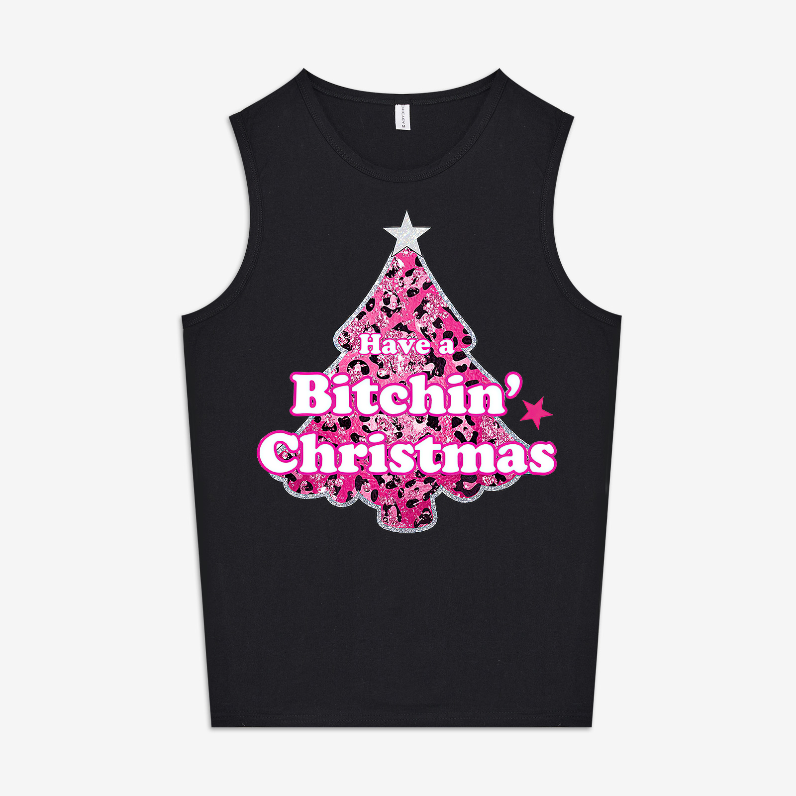Christmas Bxxchin Printed Women's Vest