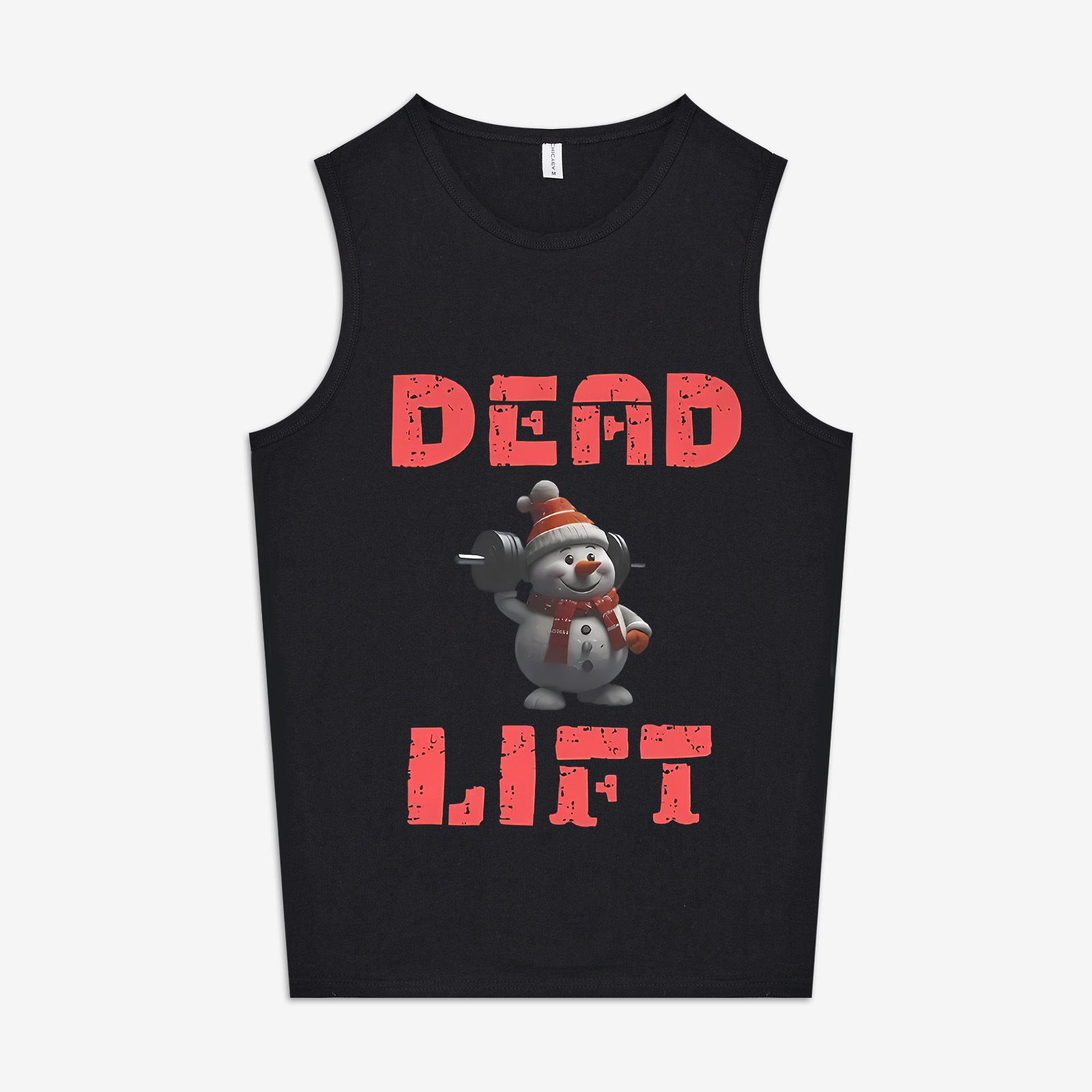 Dead Lift Printed Women's Vest-traneing