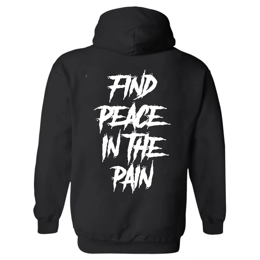 Find Peace In The Pain Printed Women's Hoodie