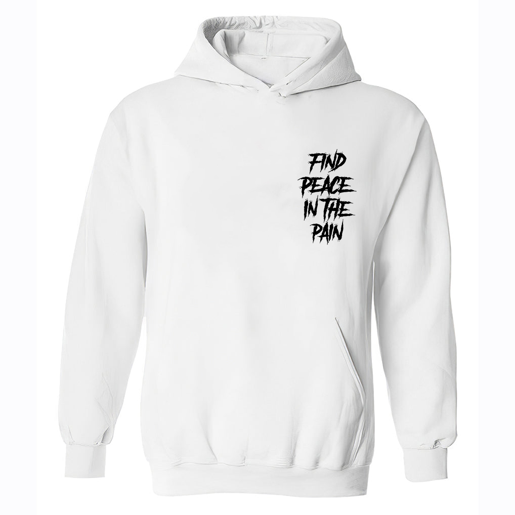 Find Peace In The Pain Printed Women's Hoodie Image - 2