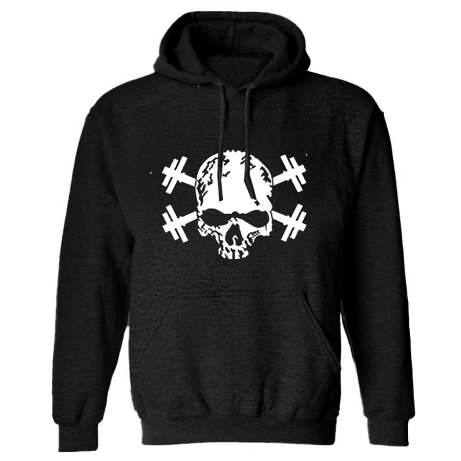 Lift Hard Die Strong Printed Women's Hoodie with Drawstring