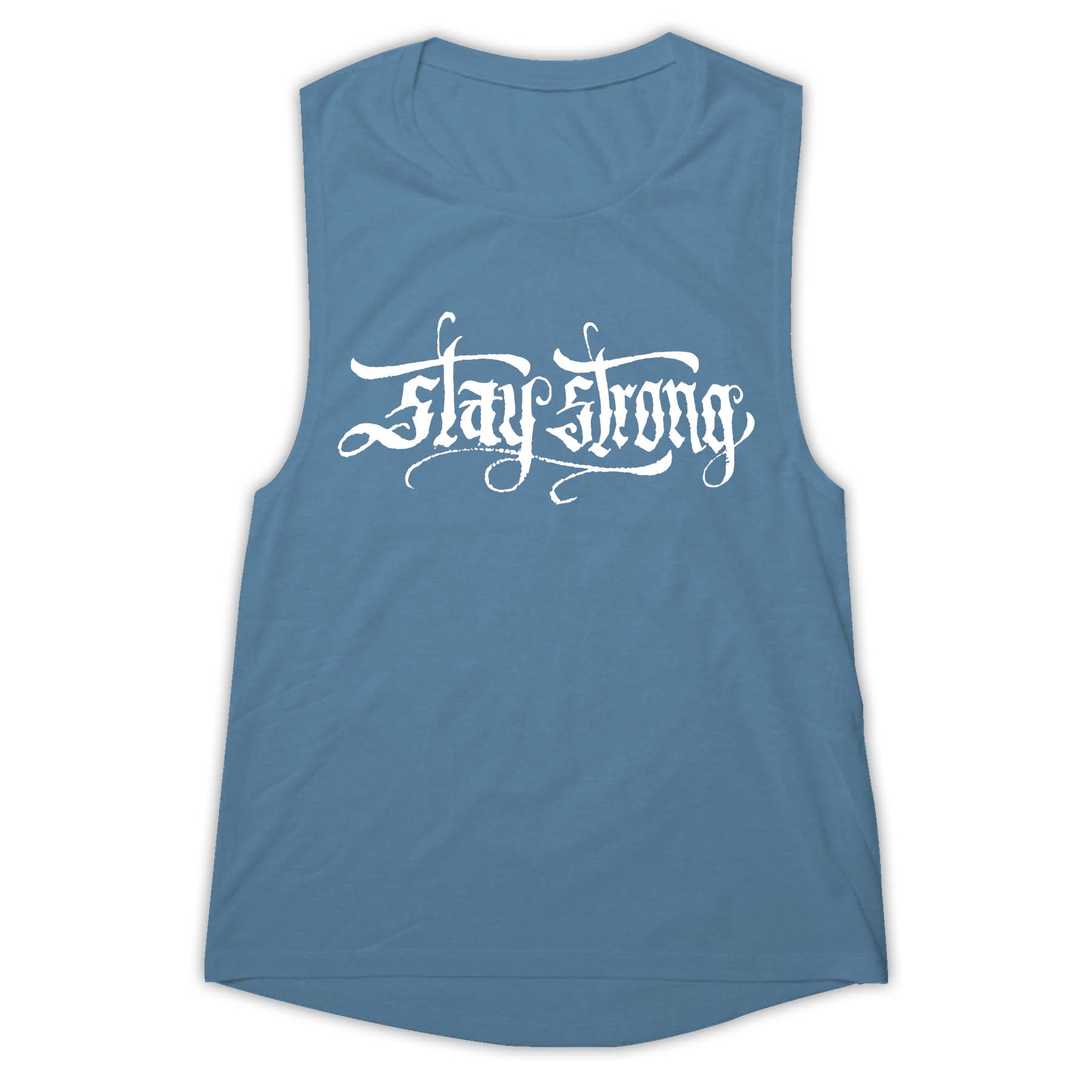 Stay Strong Printed Women's Vest Image - 5