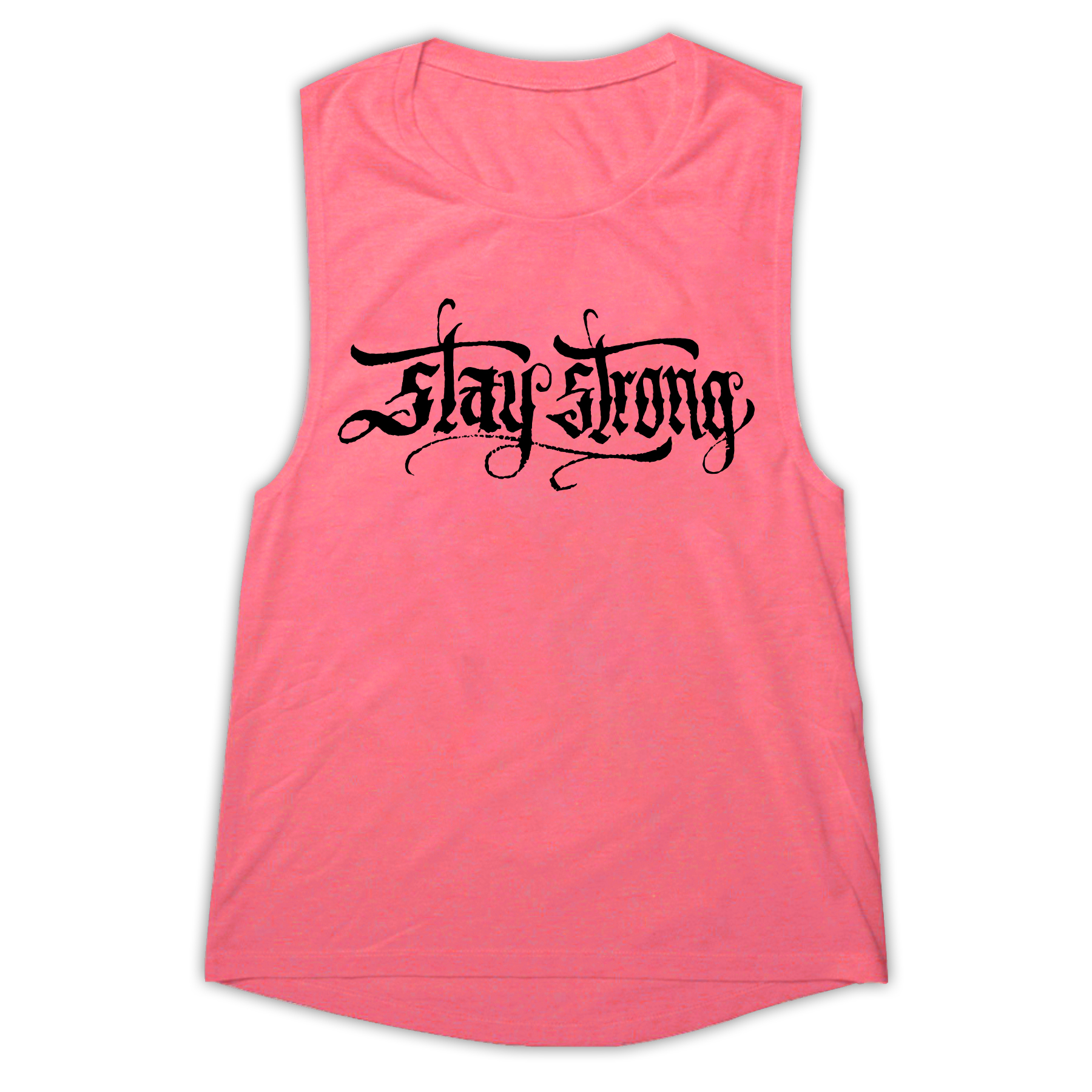 Stay Strong Printed Women's Vest Image - 6