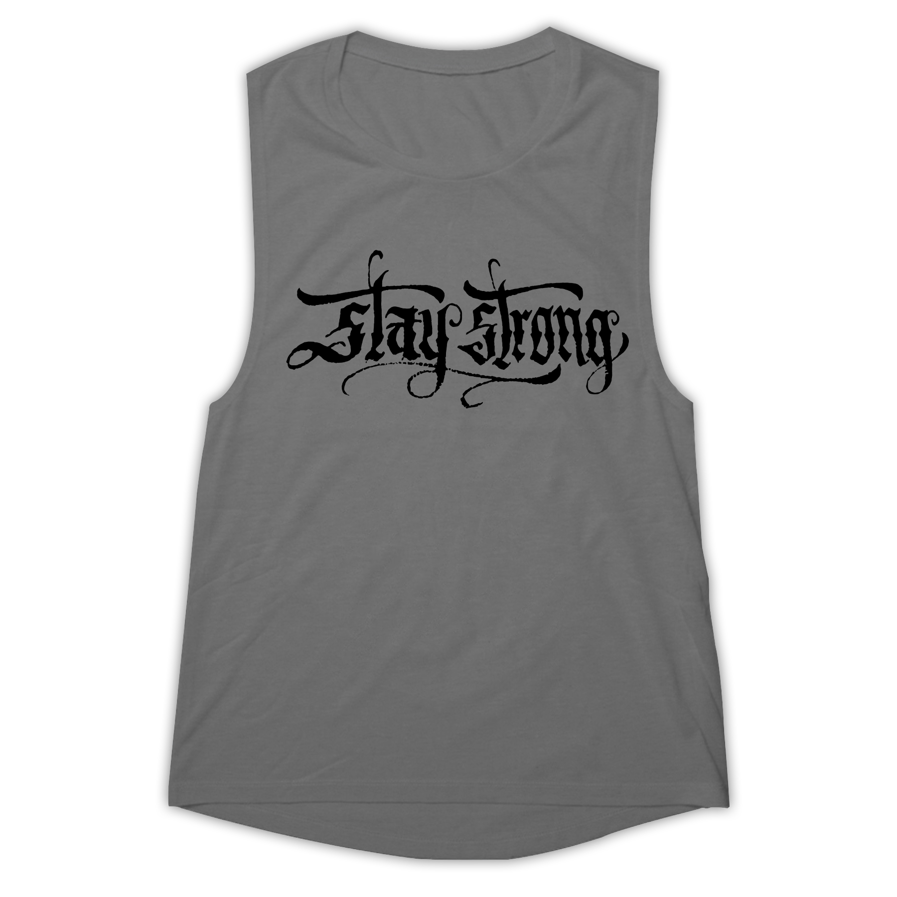 Stay Strong Printed Women's Vest Image - 7