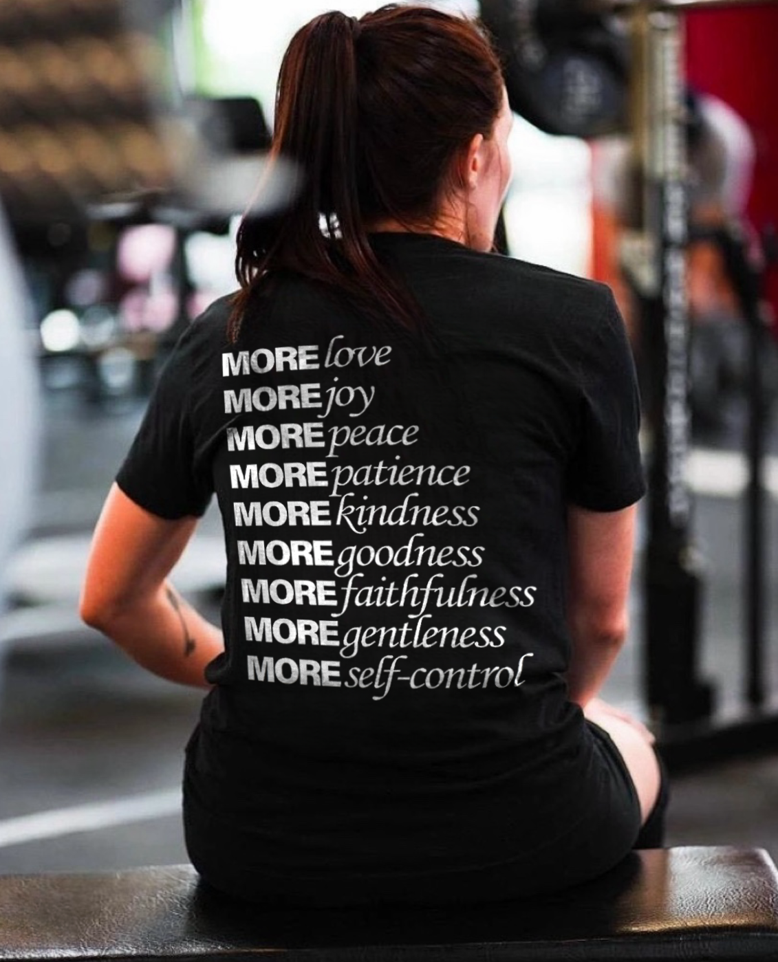 Made For More Printed Women's T-shirt-traneing
