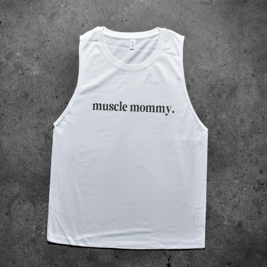 Muscle Mommy Printed Women's Vest-traneing