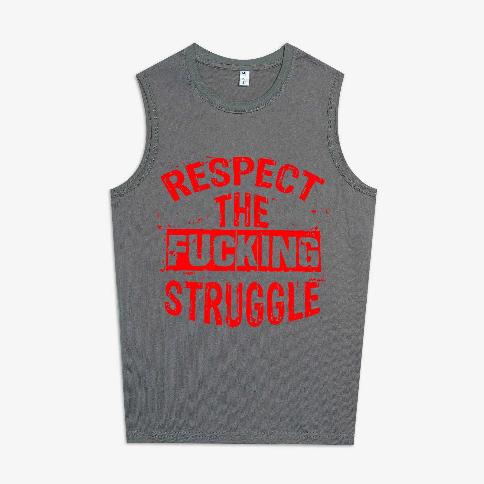 Respect The F*cking Struggle Printed Women's Vest Image - 6