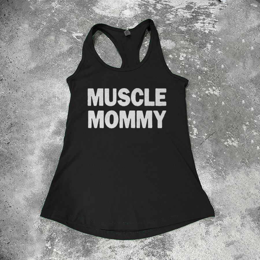 Muscle Mommy Printed Women's Tank Top