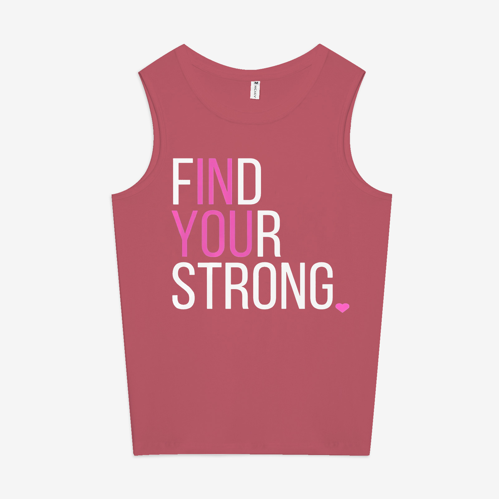 Find Your Strong Printed Women's Vest Image - 3