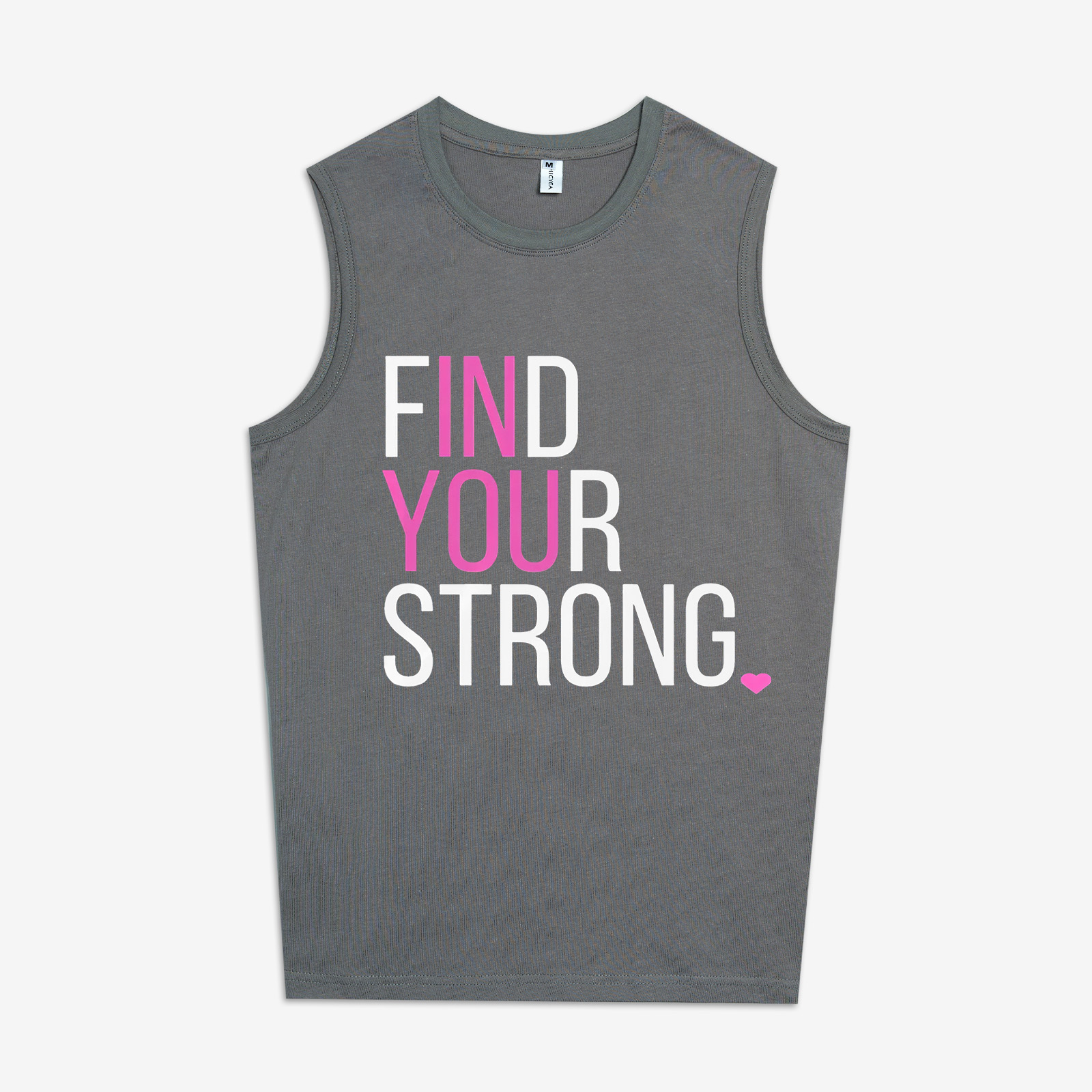 Find Your Strong Printed Women's Vest Image - 4