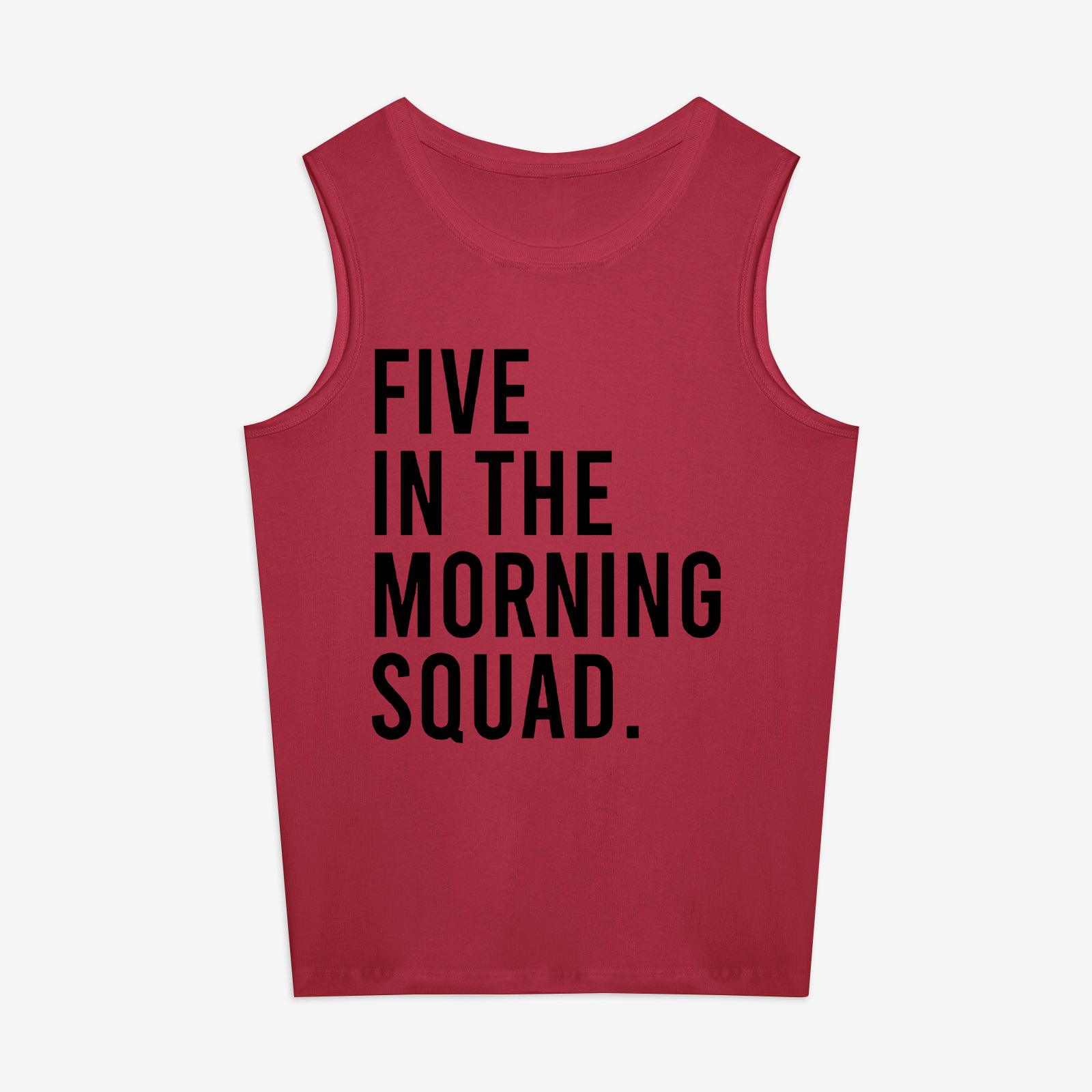 Five In The Morning Squad Printed Women's Vest