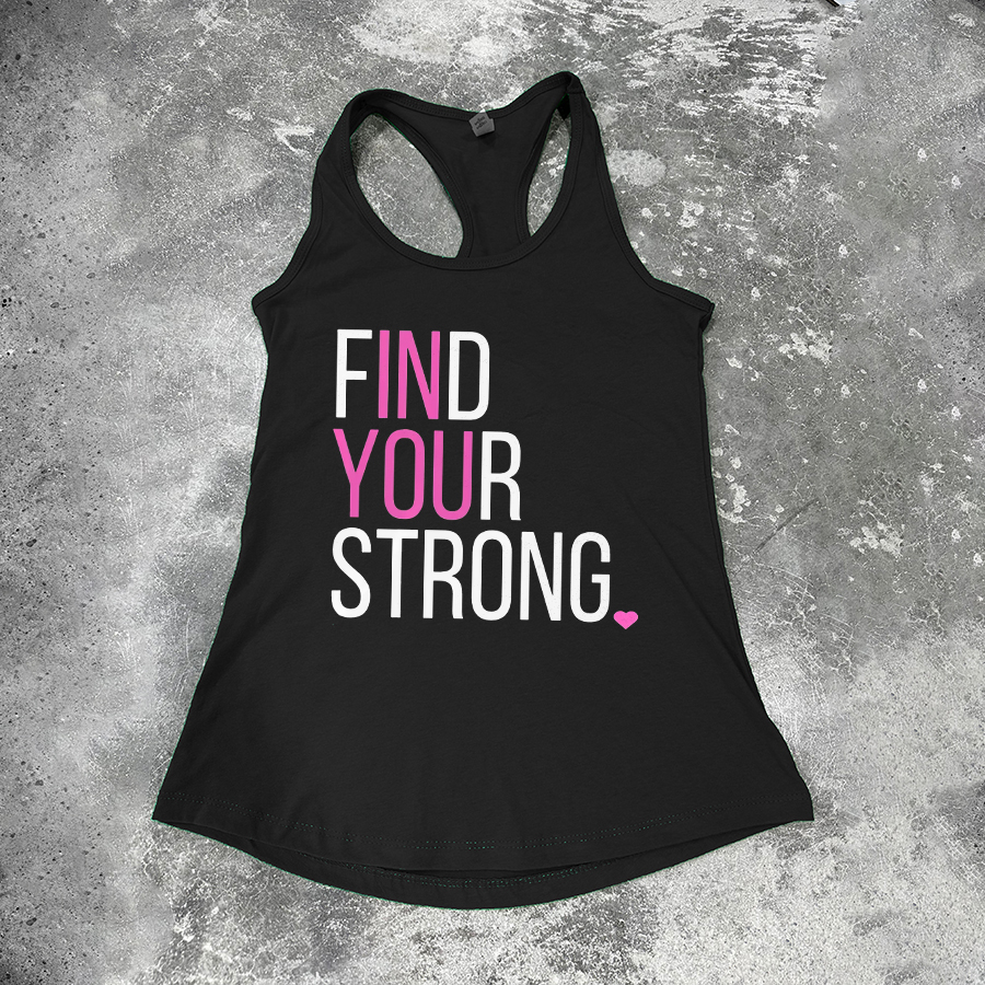 Find Your Strong Printed Women's Tank Top