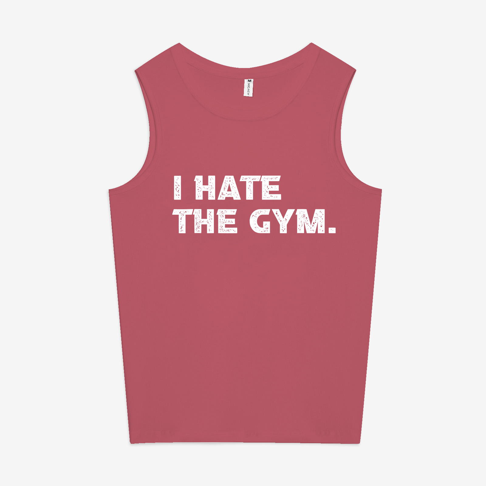 I Hate The Gym Print Women's Vest Image - 5