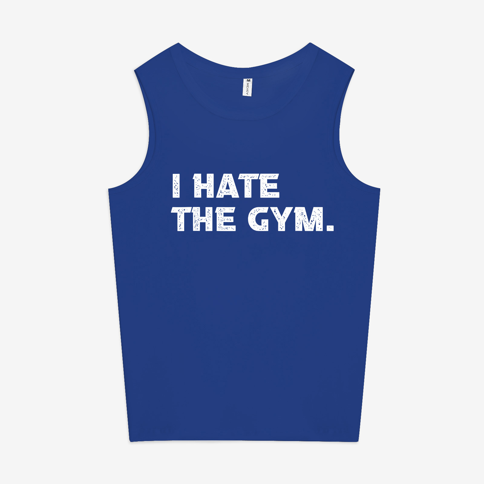 I Hate The Gym Print Women's Vest Image - 6