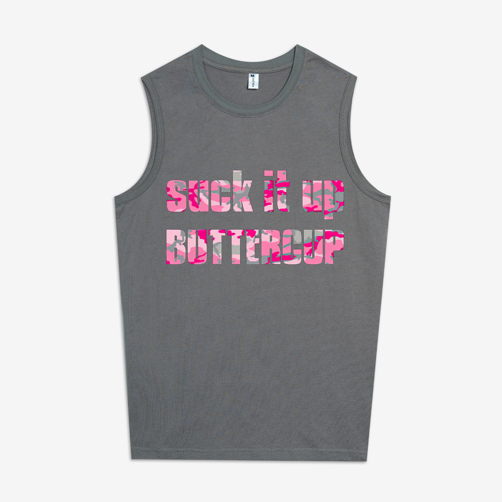 Suck It Up Buttercup Printed Women's Vest Image - 2