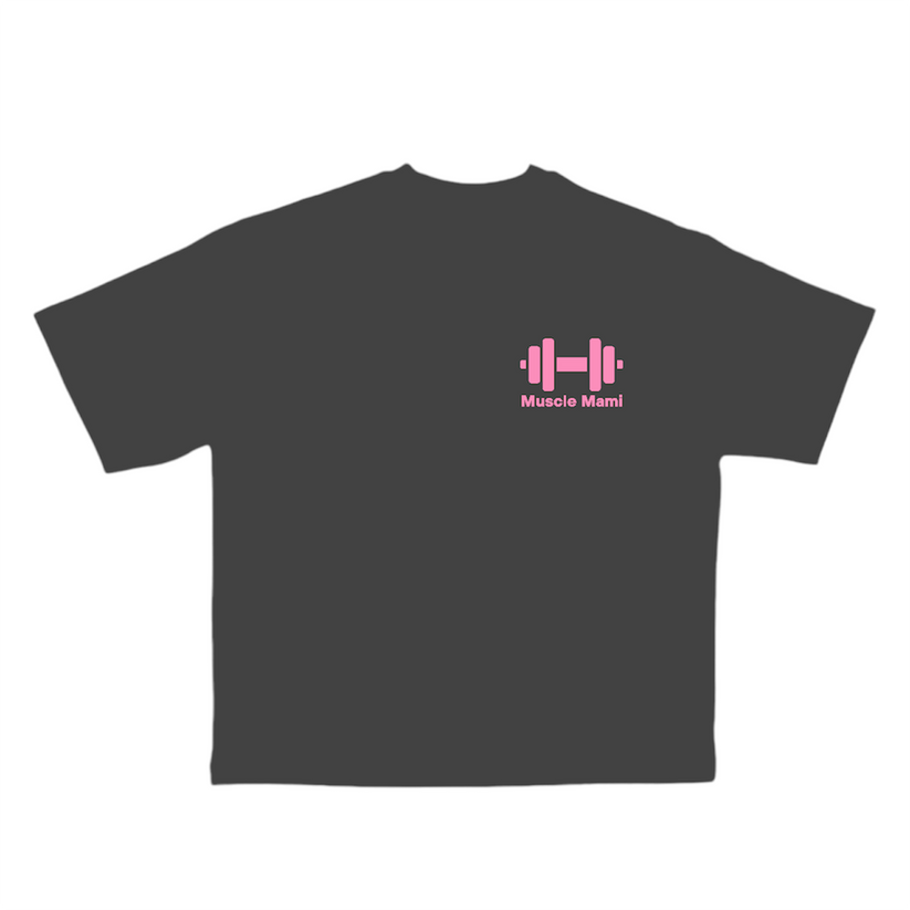 Muscle Mami Printed Oversized T-shirt