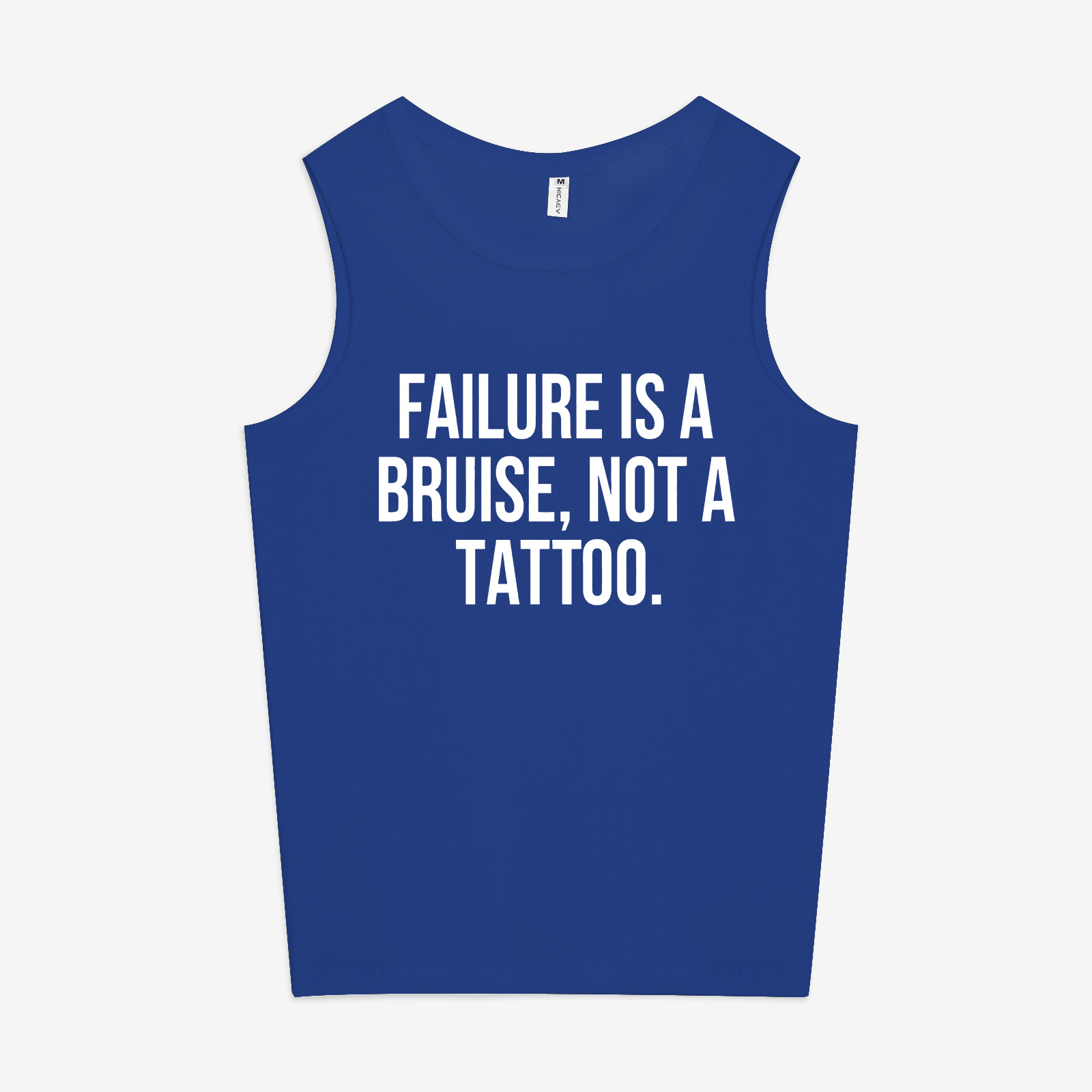 Failure Is A Bruise, Not A Tattoo Printed Women's Vest-traneing