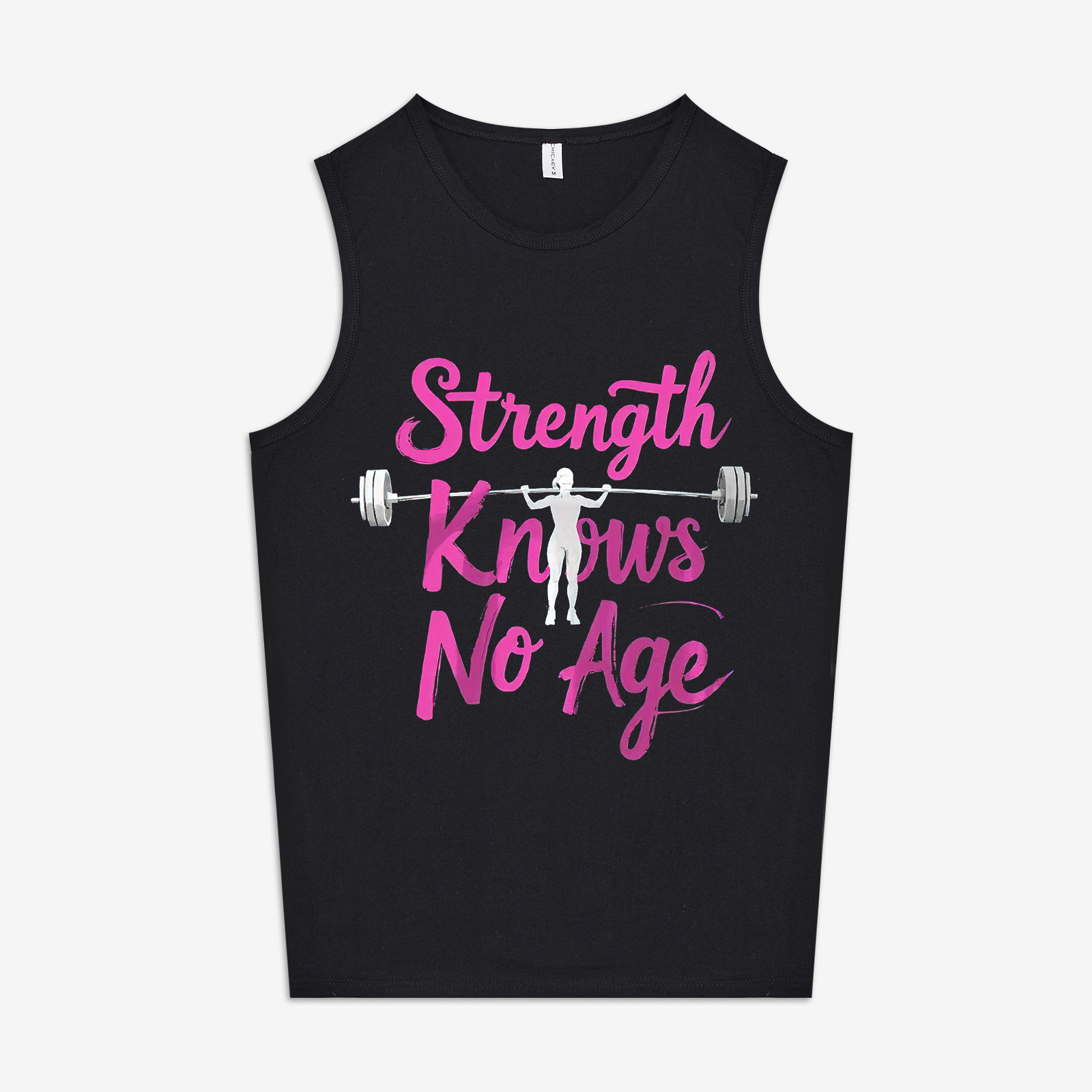 Strength Knows No Age Printed Women's Vest