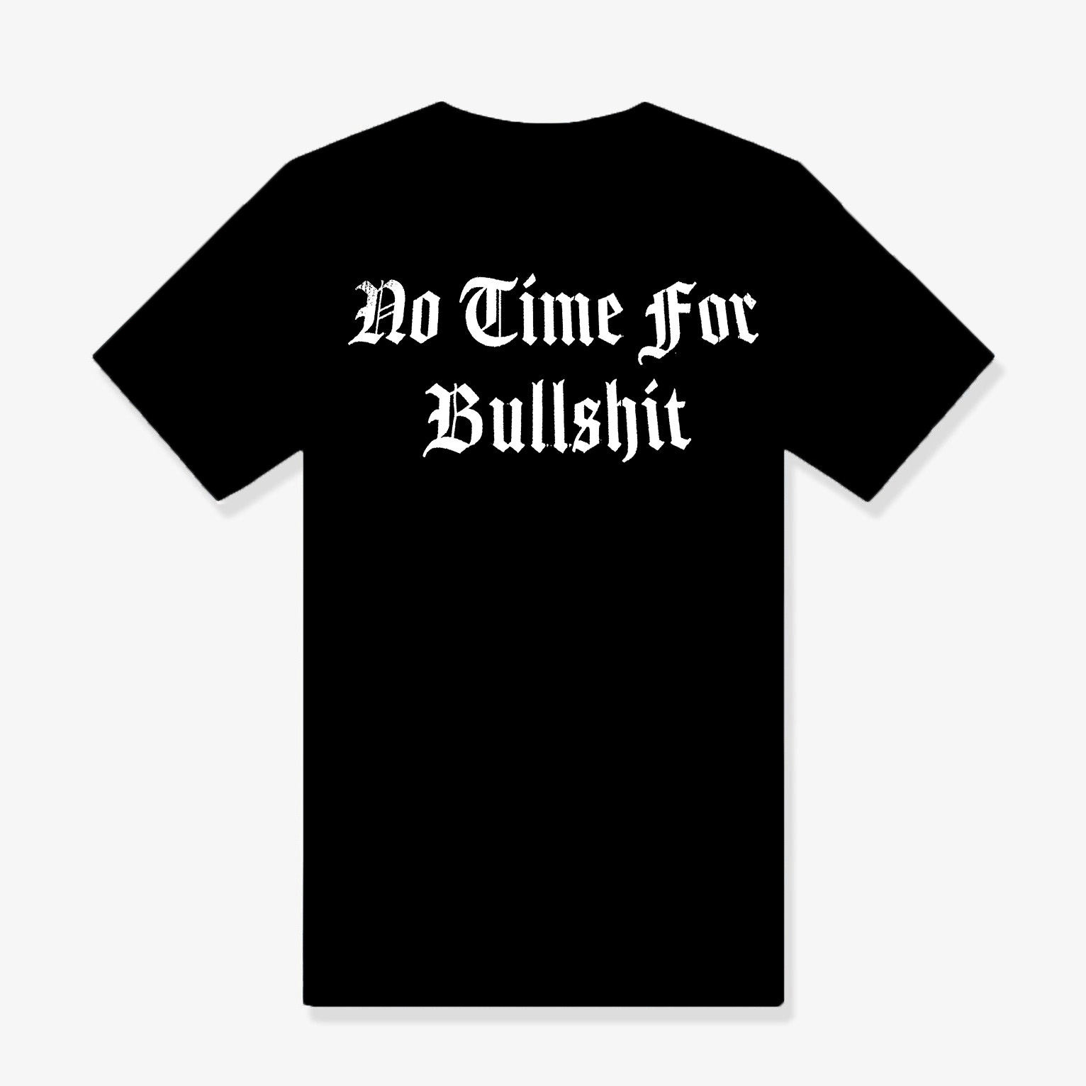 No Time For Bullshit Printed Women's T-shirt 