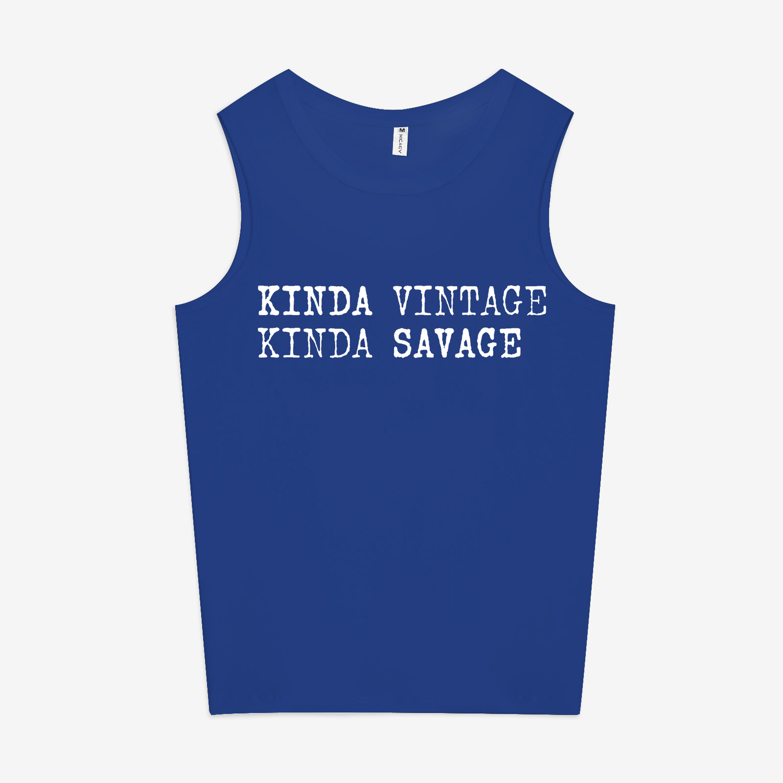 Kinda Vintage Kinda Savage Printed Women's Vest