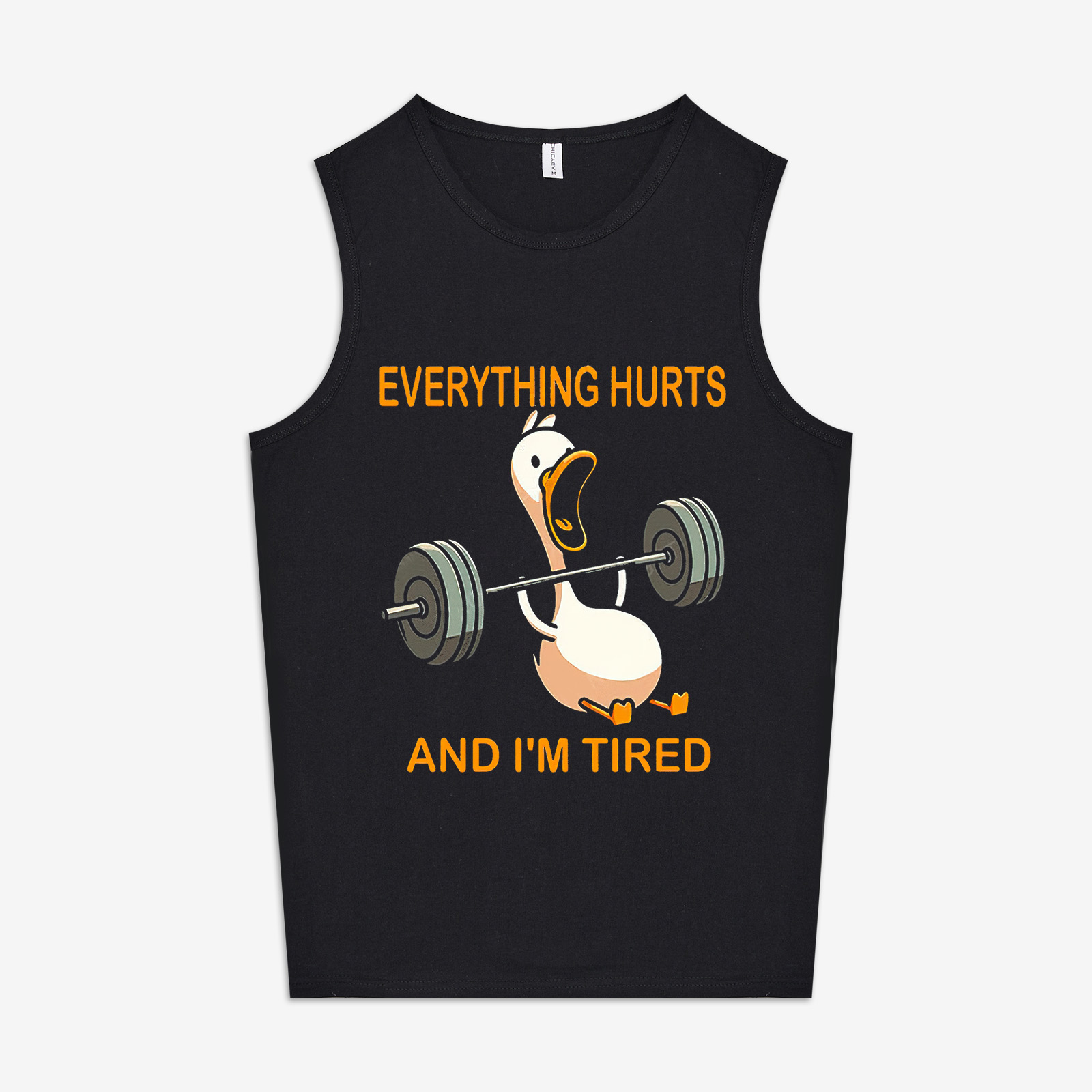 Everything Hurts And I'm Tired Printed Women's Vest