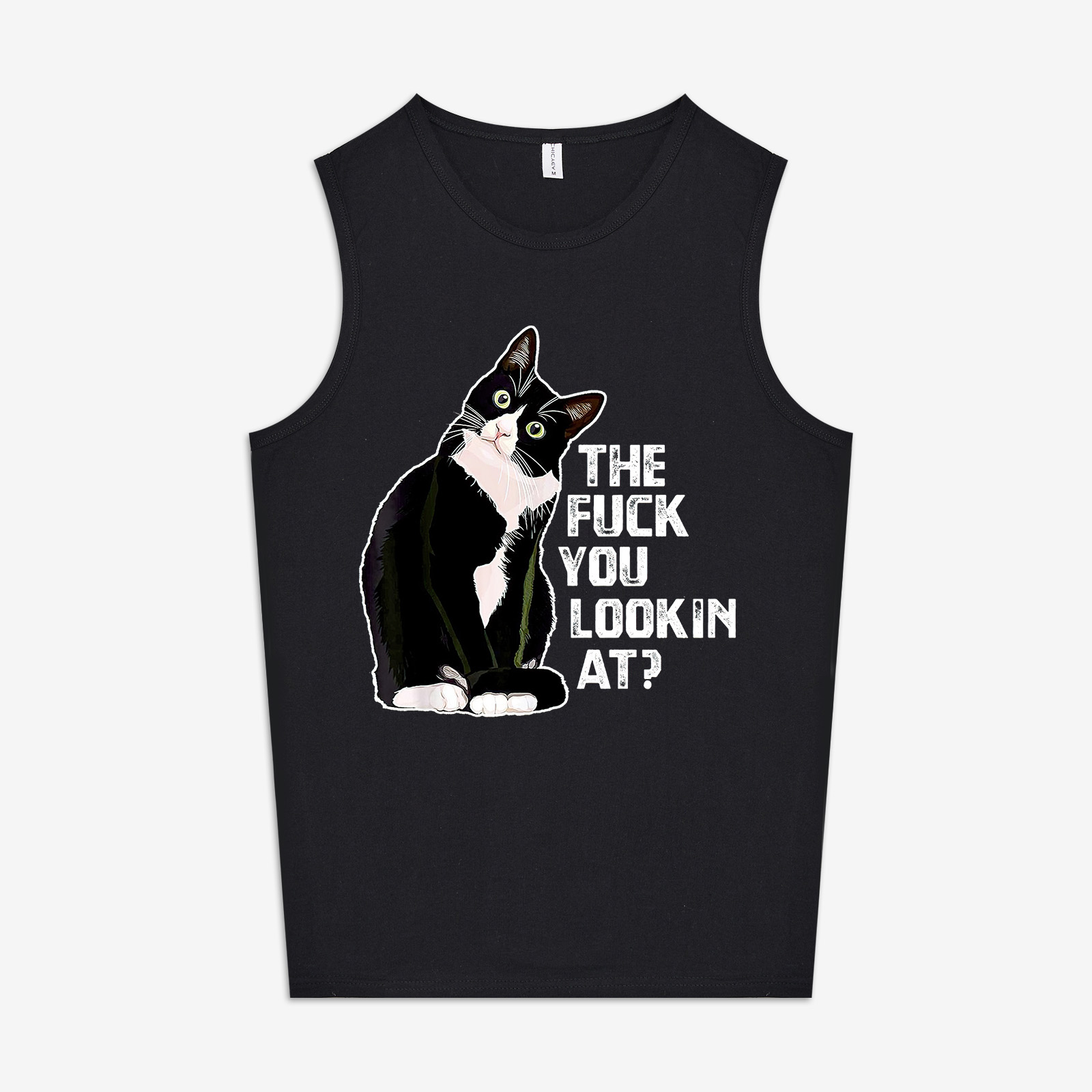 The F*ck You Lookin At? Printed Women's Vest
