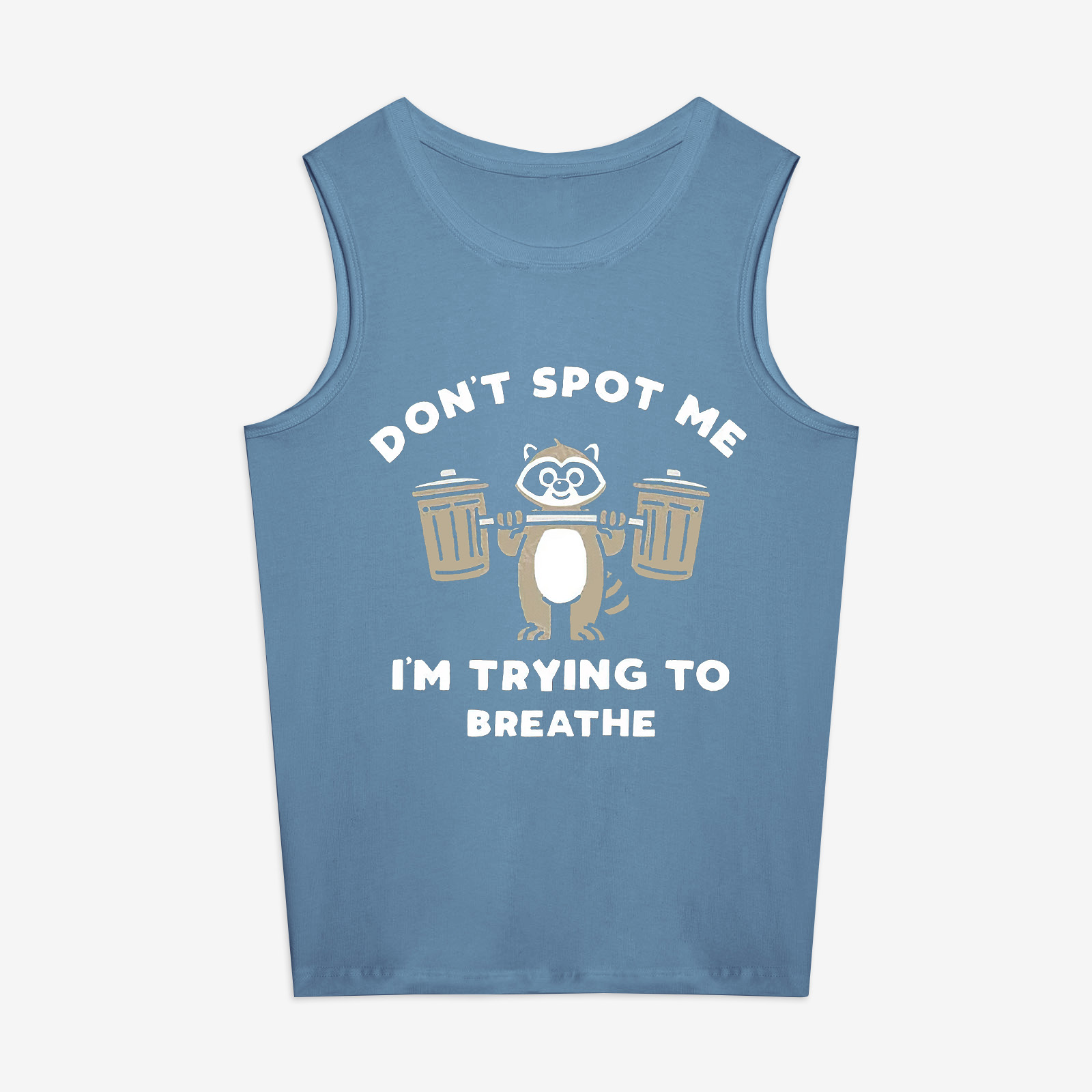 Don't Stop Me I'm Trying To Breathe Printed Women's Vest