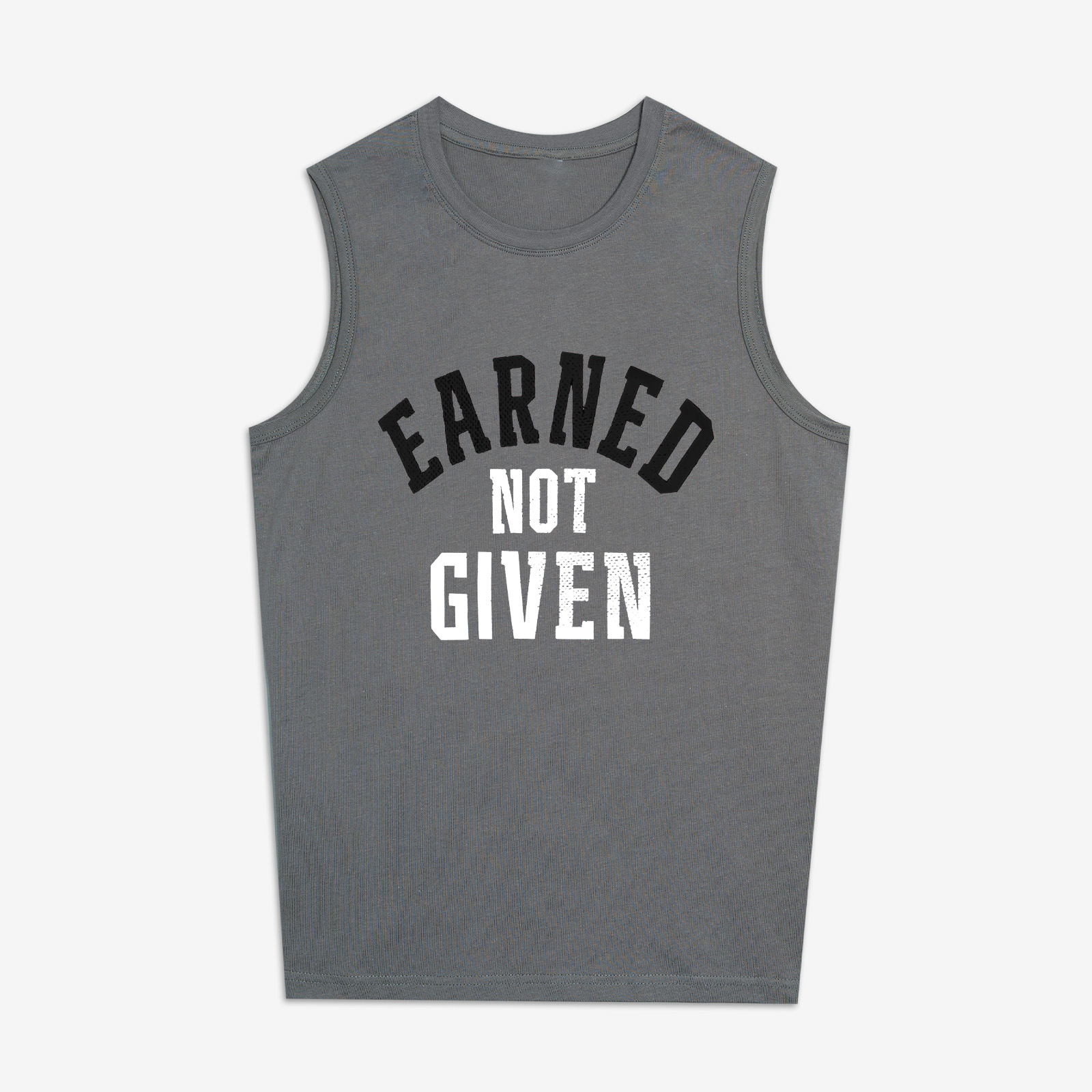 Earned Not Given Printed Women's Vest-traneing