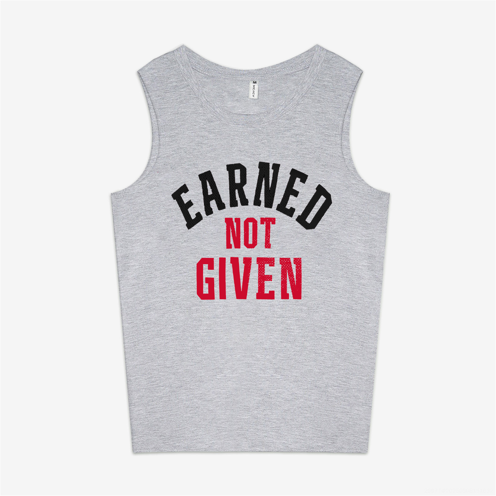 Earned Not Given Printed Women's Vest-traneing