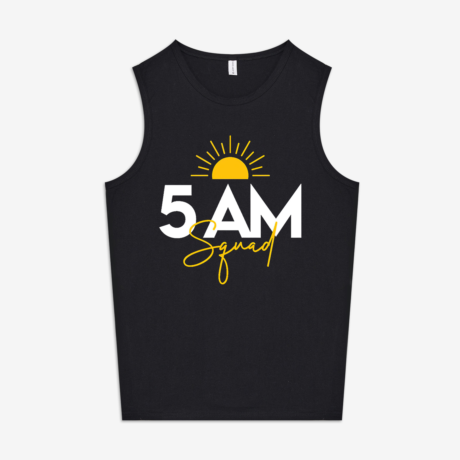 5 AM Squad Printed Women's Vest