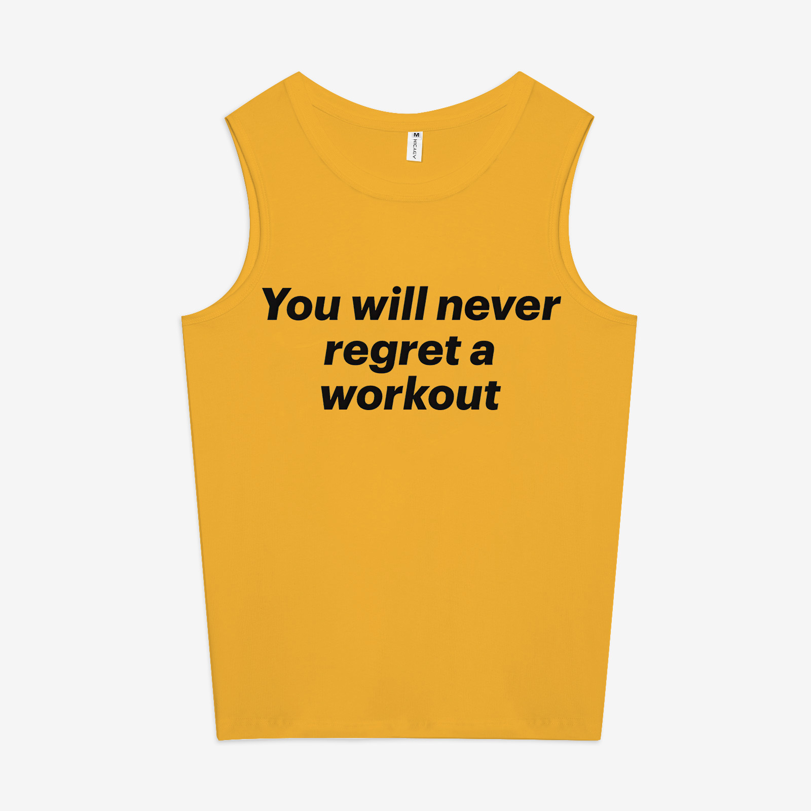 You Will Never Regret A Workout Printed Women's Vest-traneing