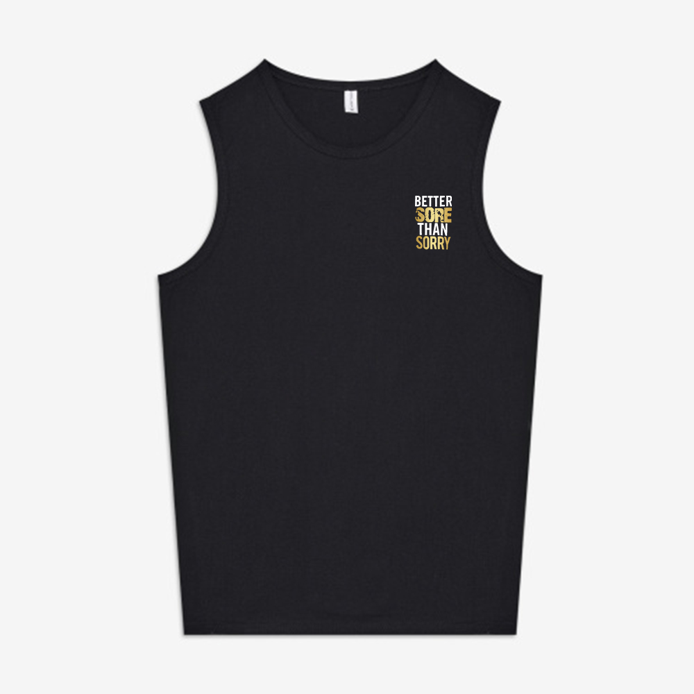 Better Sore Than Sorry Printed Women's Vest-traneing