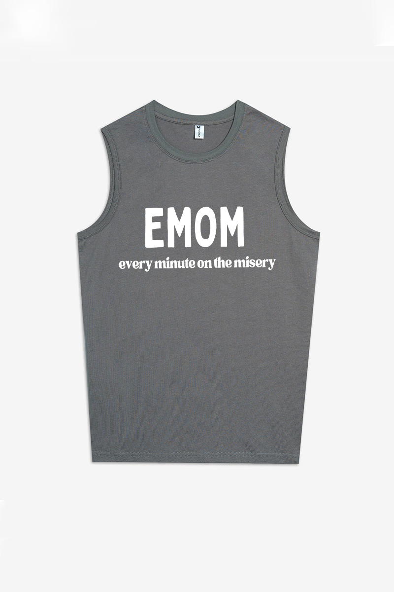 Emom Every Minute On The Misery Printed Women's Vest-traneing