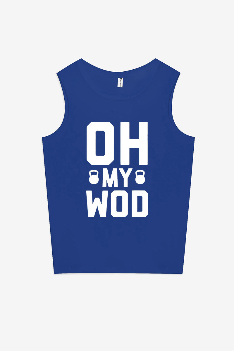 Oh My Wod Printed Women's Vest-traneing
