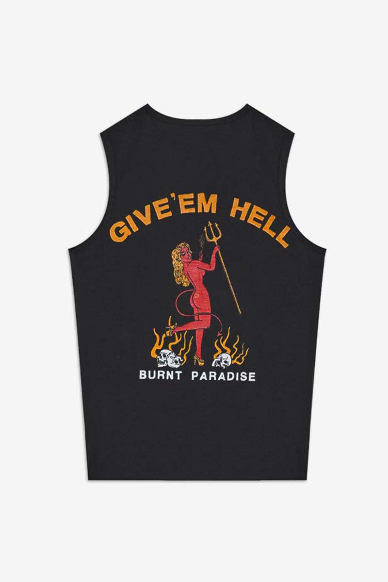 Give 'Em Hell Printed Women's Vest