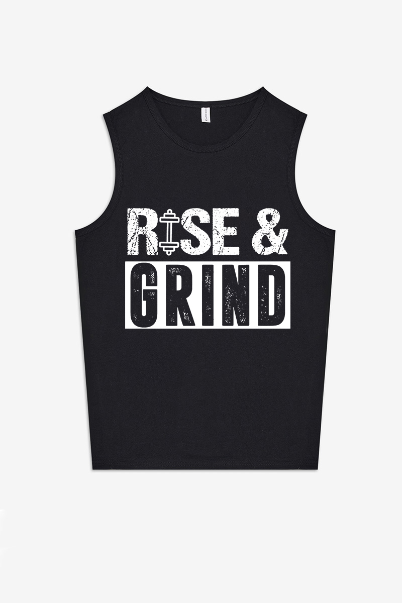 Rise & Grind Printed Women's Vest-traneing