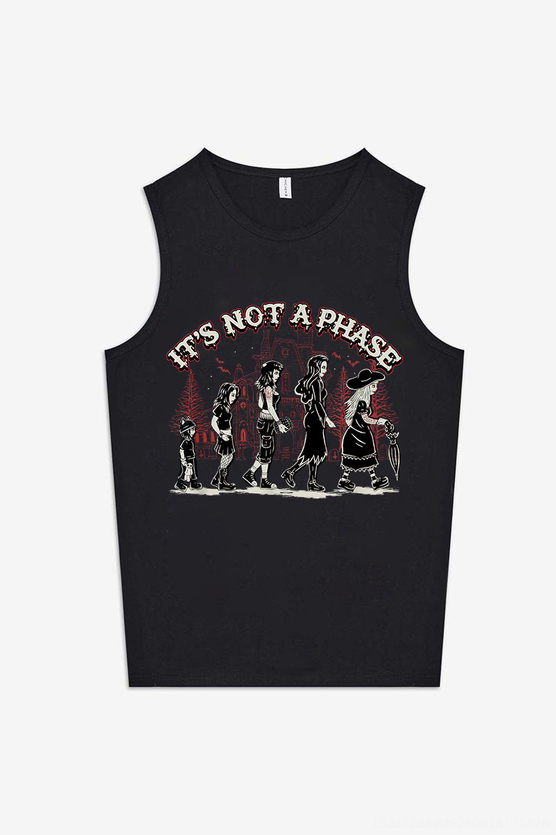 It's Not A Phase Printed Women's Vest-traneing
