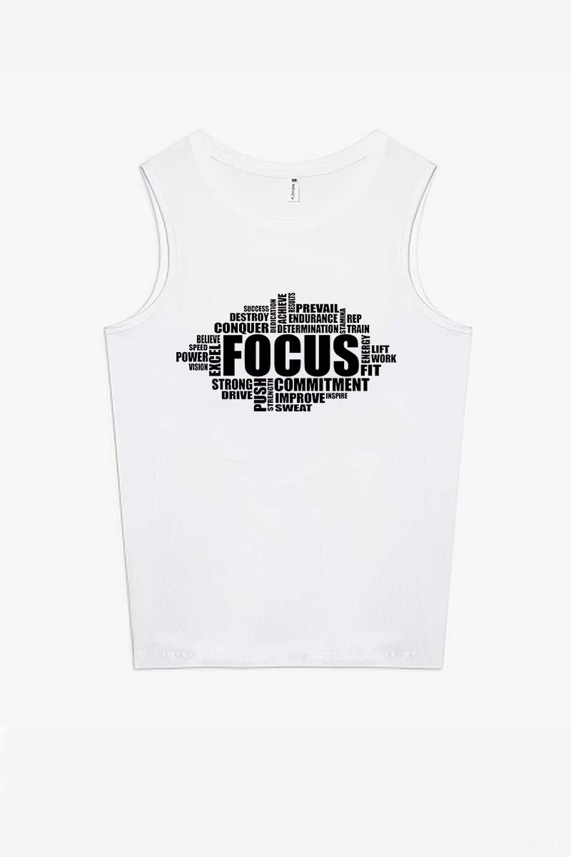 Focus Sport Printed Women's Vest-traneing