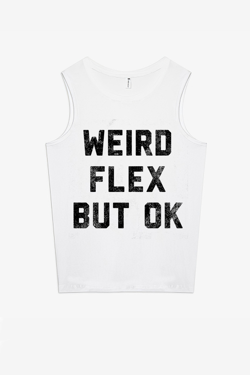 Weird Flex But OK Printed Women's Vest-traneing