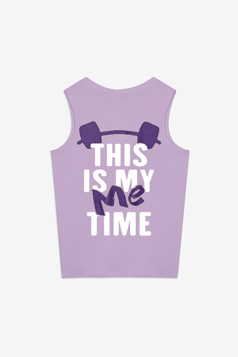 This Is My Time Printed Women's Vest Image - 2