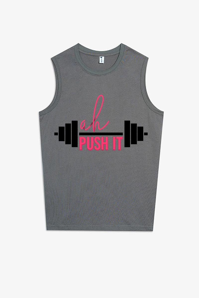 Push It Printed Women's Vest-traneing