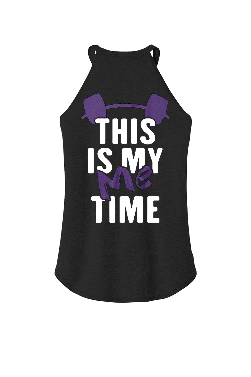 This Is My Time Printed Women's Vest Image - 1