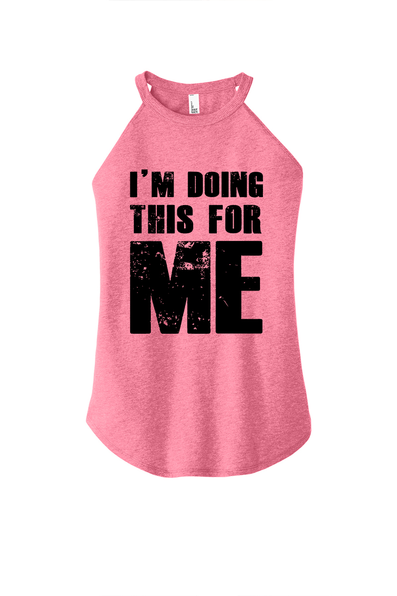 I'm Doing This For Me Printed Women's Vest Image - 1