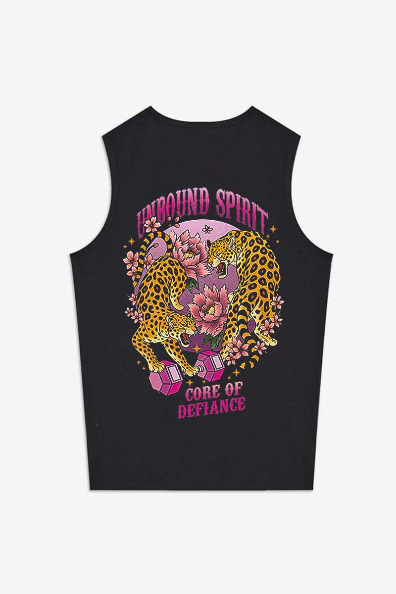 Unbound Spirit Core Of Defiance Printed Women's Vest-traneing