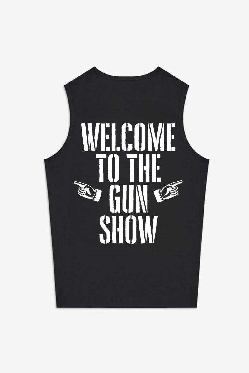 Welcome To The Gun Show Printed Women's Vest-traneing
