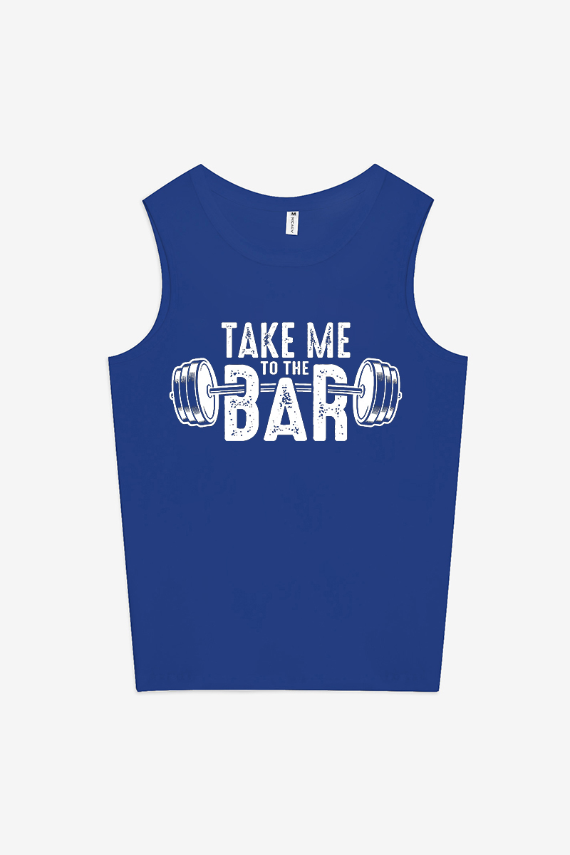 Take Me To The Bar Printed Women's Vest-traneing