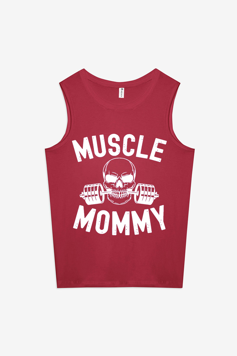 Muscle Mommy Printed Women's Vest-traneing