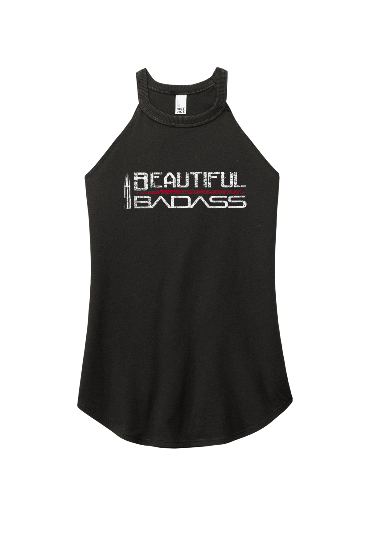 Beautiful Badass Printed Women's Yoga Tank Tops-traneing
