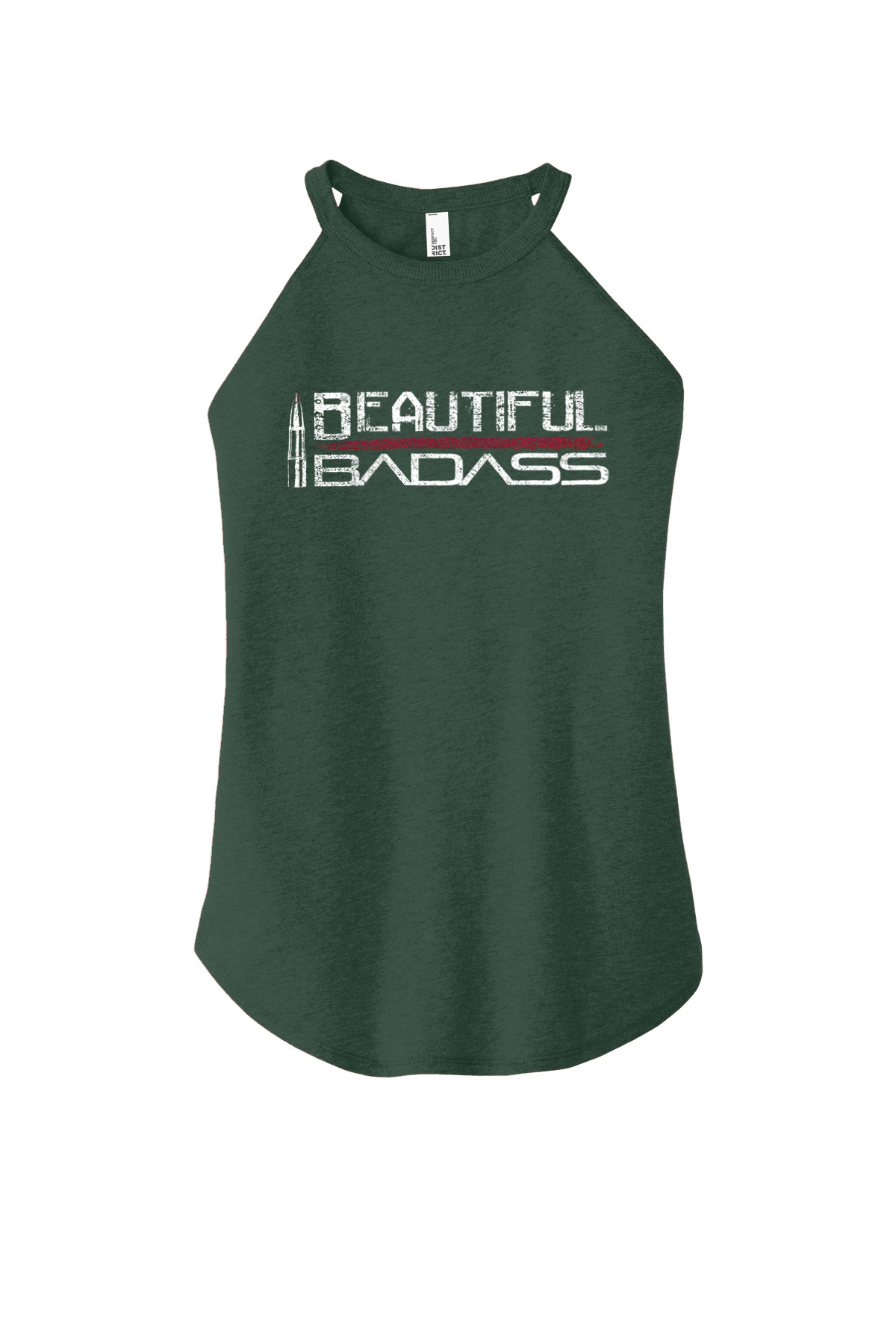 Beautiful Badass Printed Women's Yoga Tank Tops-traneing