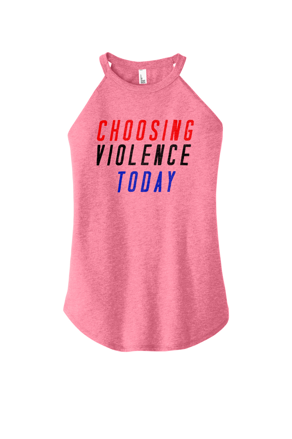 Choosing Violence Today Printed Women's Yoga Tank Tops-traneing